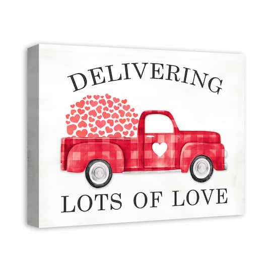Lots of Love Canvas Wall Art